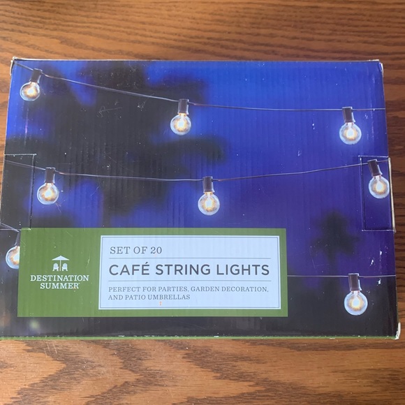 Bed Bath & Beyond Party Supplies Cafe String Lights From Bed Bath